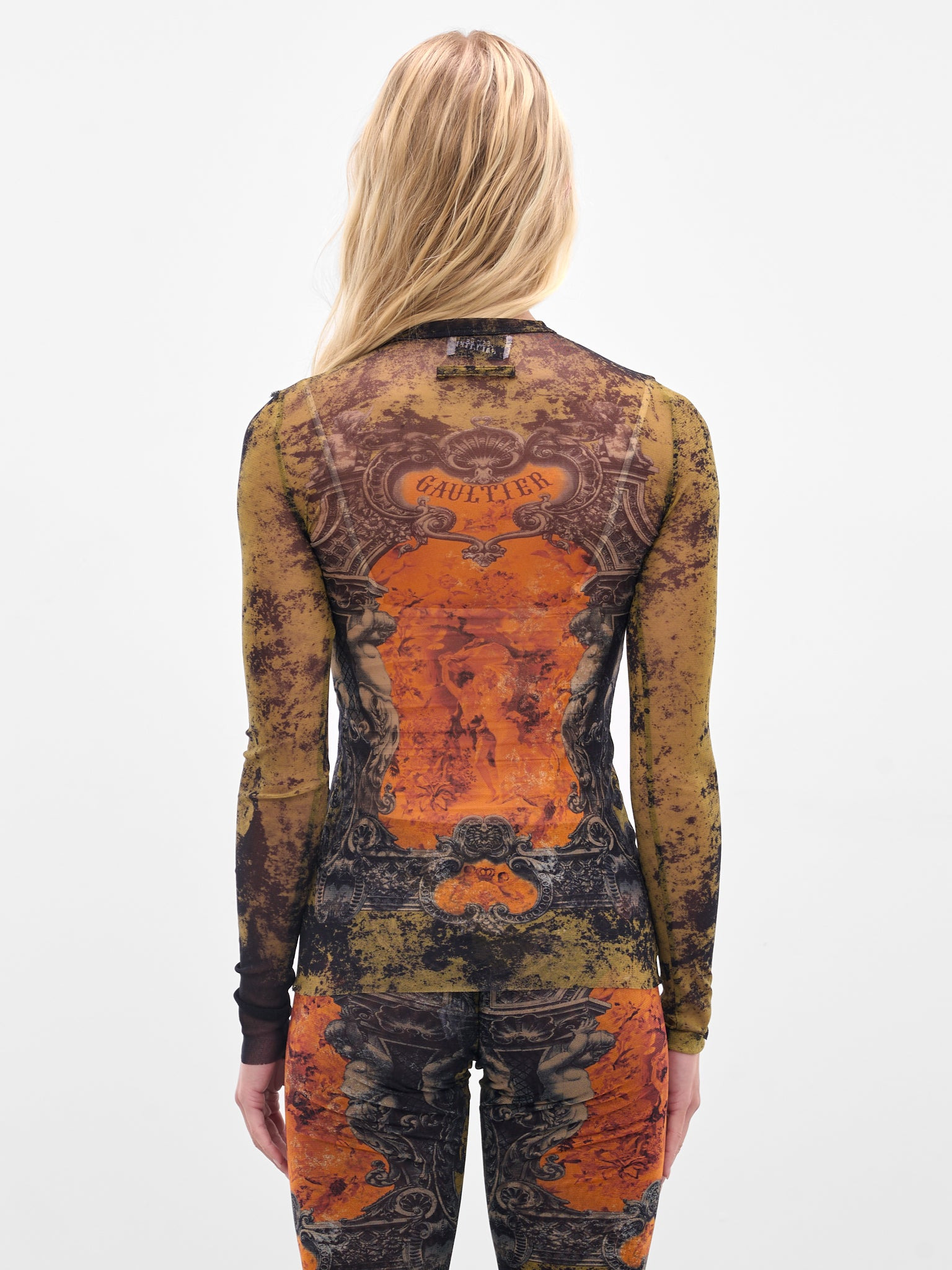The “Médaillon" Print Long Sleeve - 3