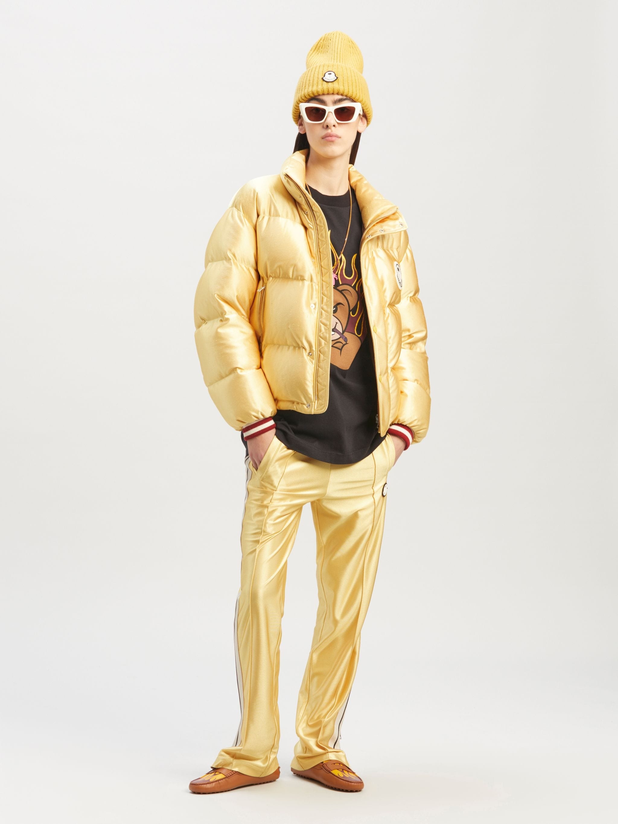 8 MONCLER PALM ANGELS TRACK PANTS - 2