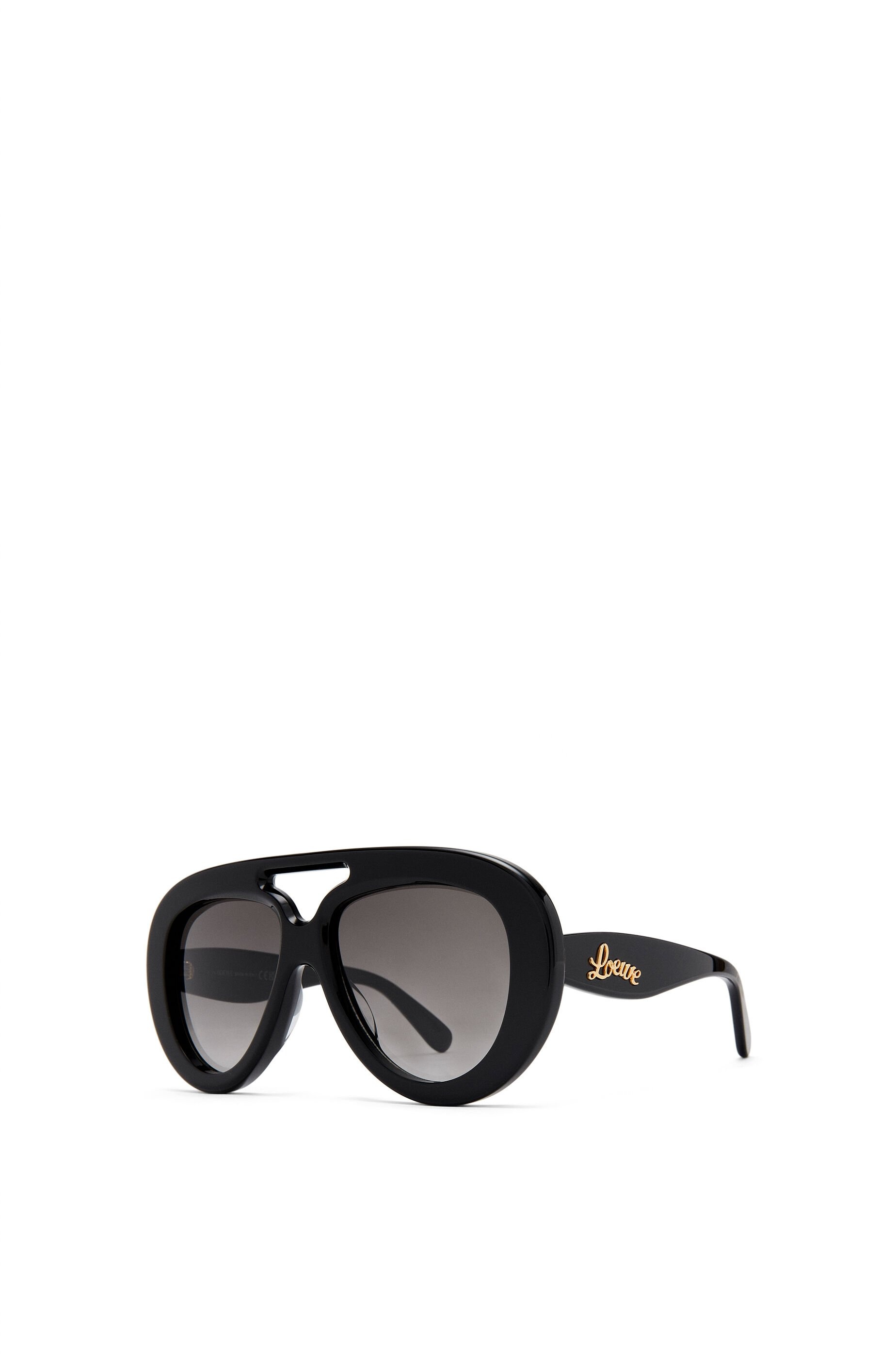 Round Spoiler Aviator sunglasses - 2