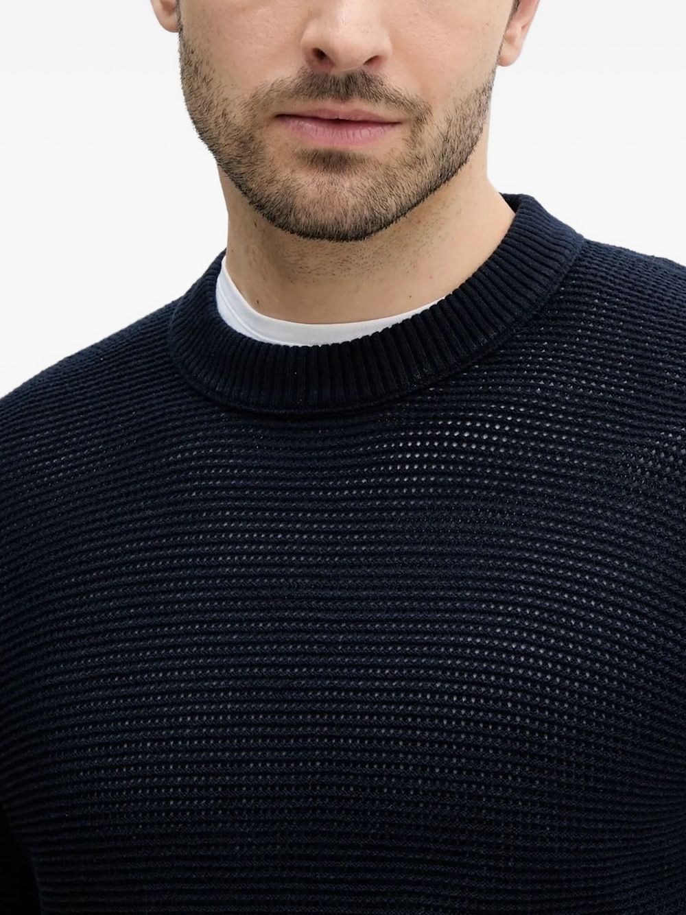 textured sweater - 3
