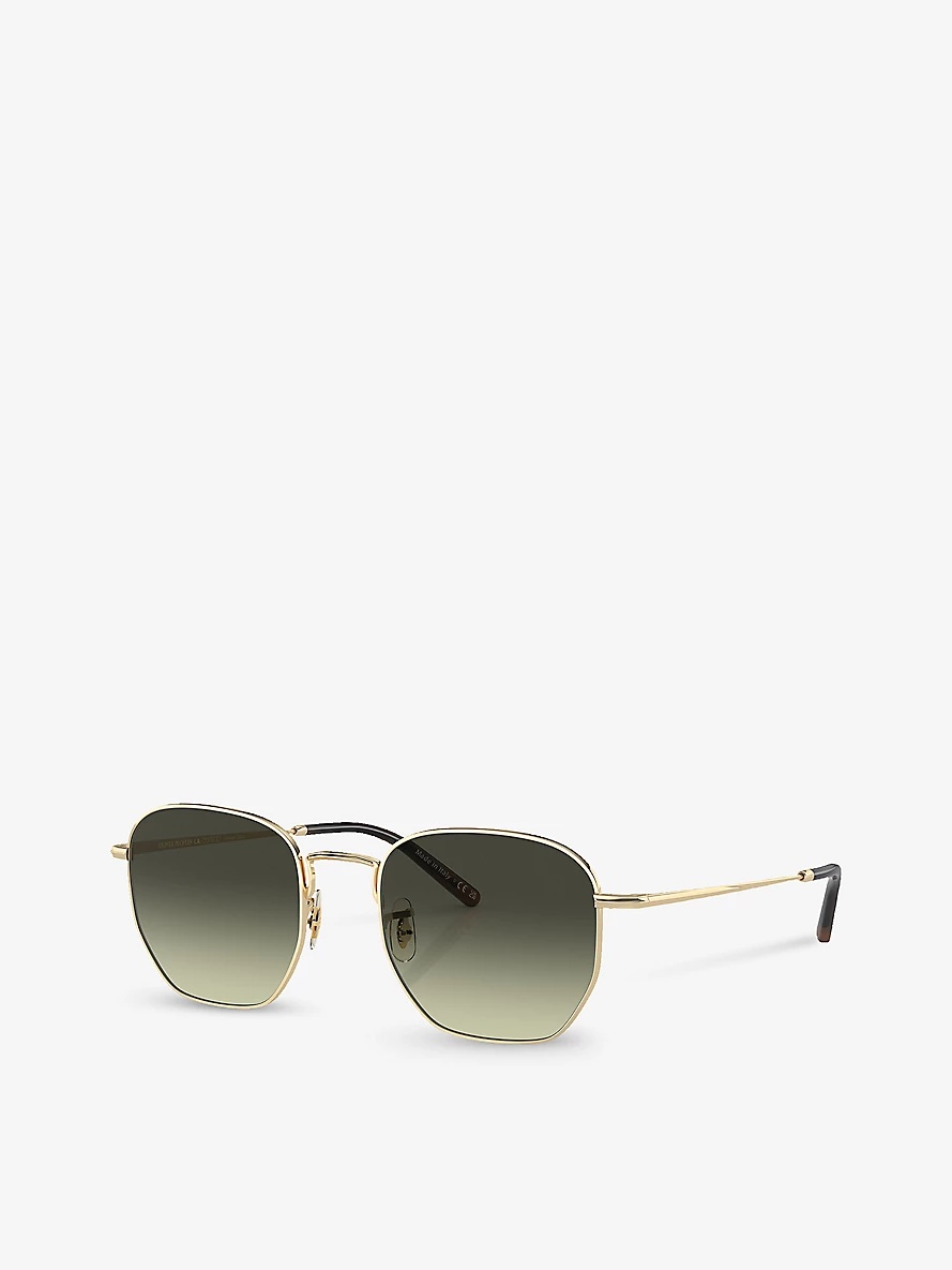 OV1331S Kierney hexagonal-frame metal sunglasses - 2