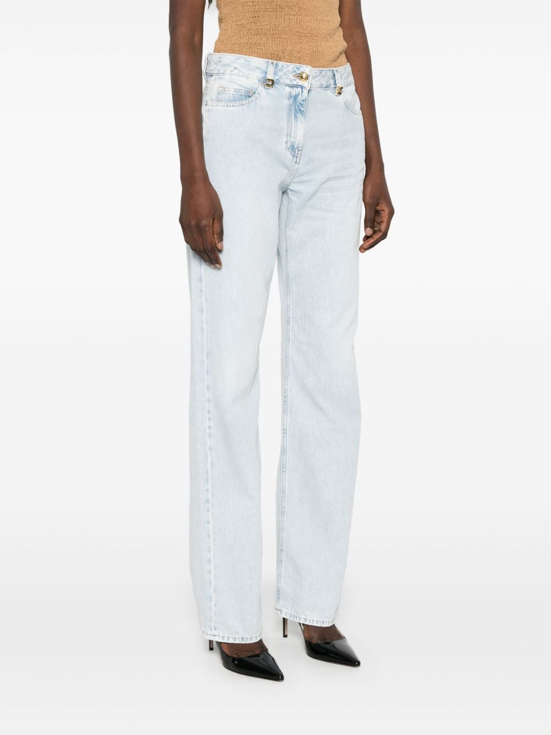 logo-detailed wide jeans 3