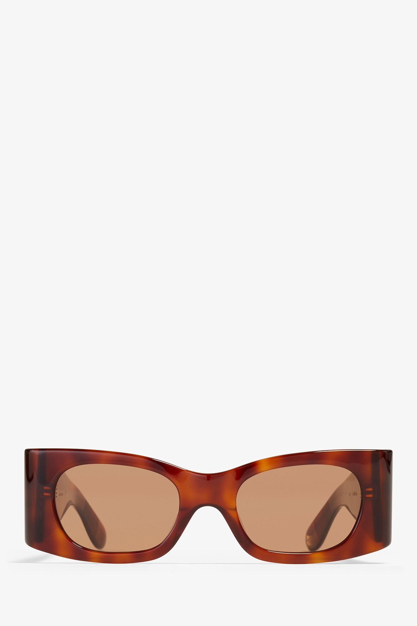 GANNI X ACE & TATE TIGER'S EYE KAYLA SUNGLASSES - 3
