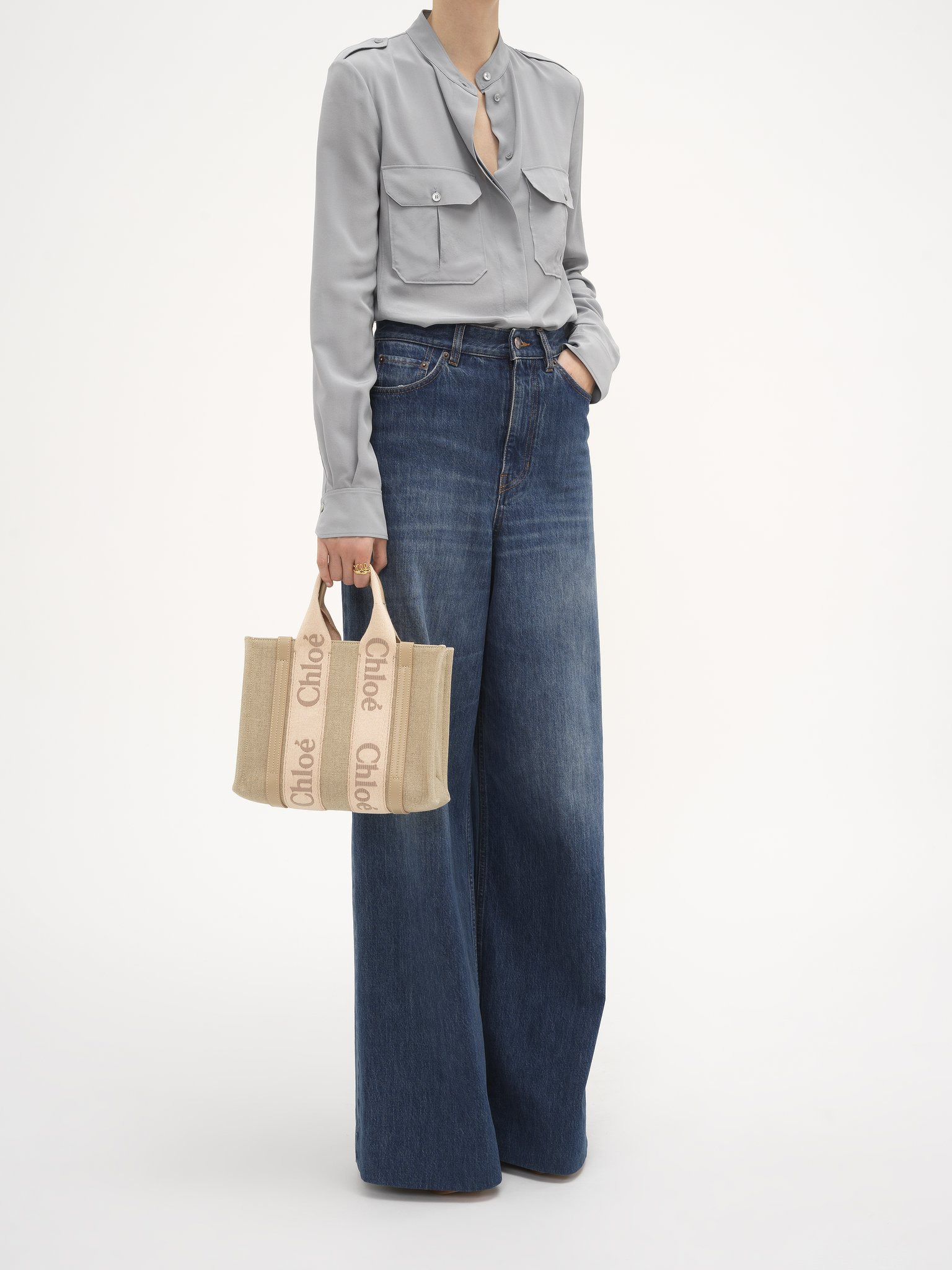 SMALL WOODY TOTE BAG - 8