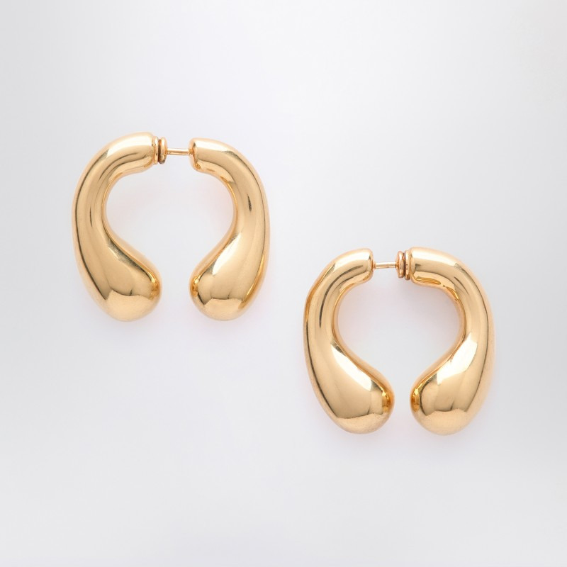 P Helix gold earrings - 1