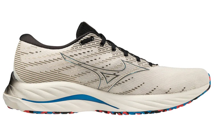 Mizuno Wave Rider 26 2E Wide 'White Black' J1GC226301 - 2