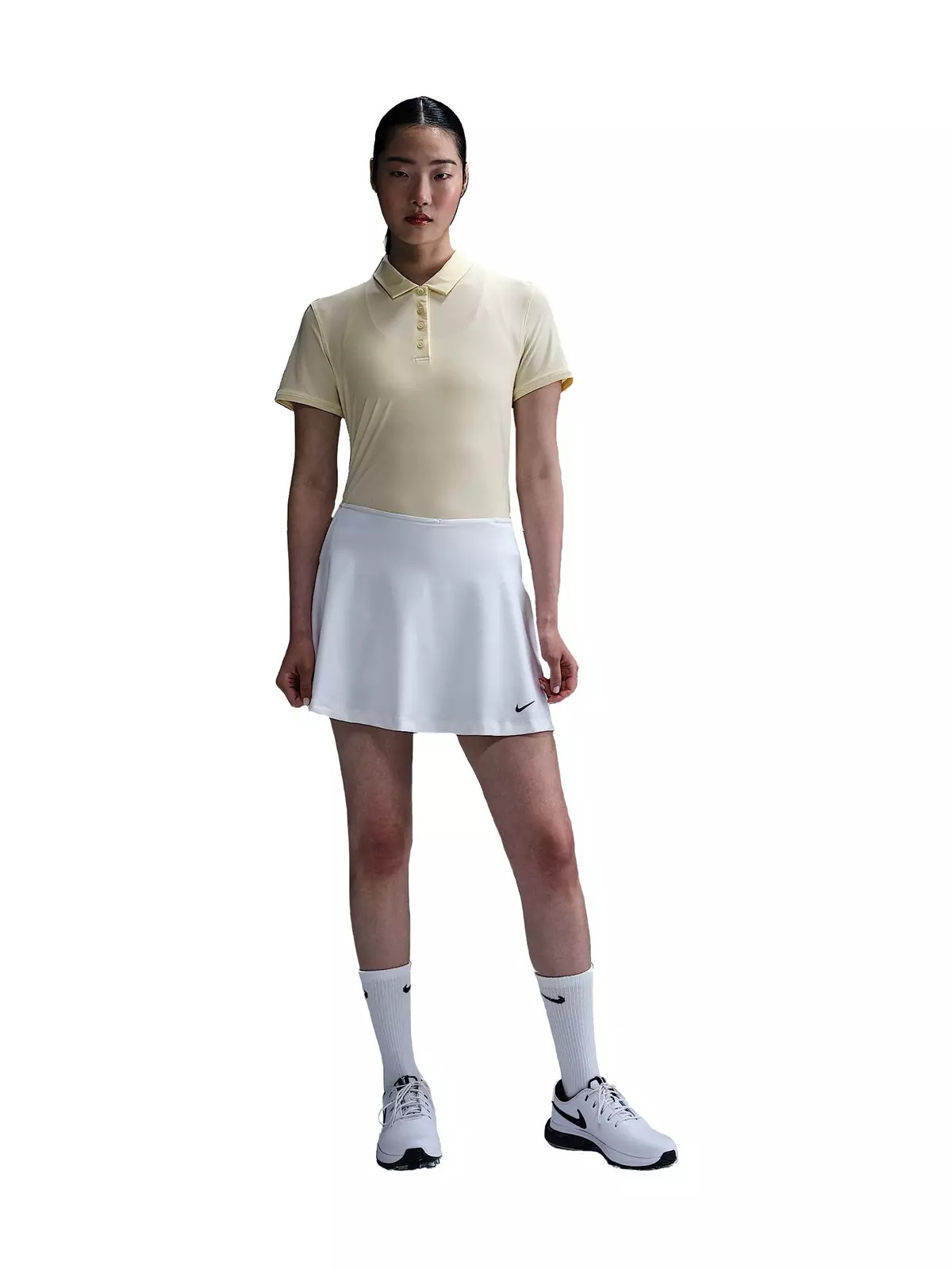 Women's Victory Dri-FIT Short-Sleeve Golf Polo - Yellow - 4