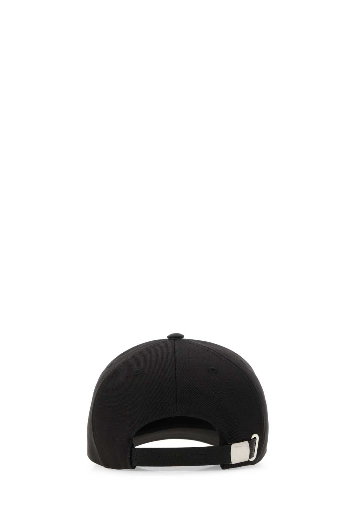 Alexander Mcqueen Men Black Cotton Baseball Cap - 3