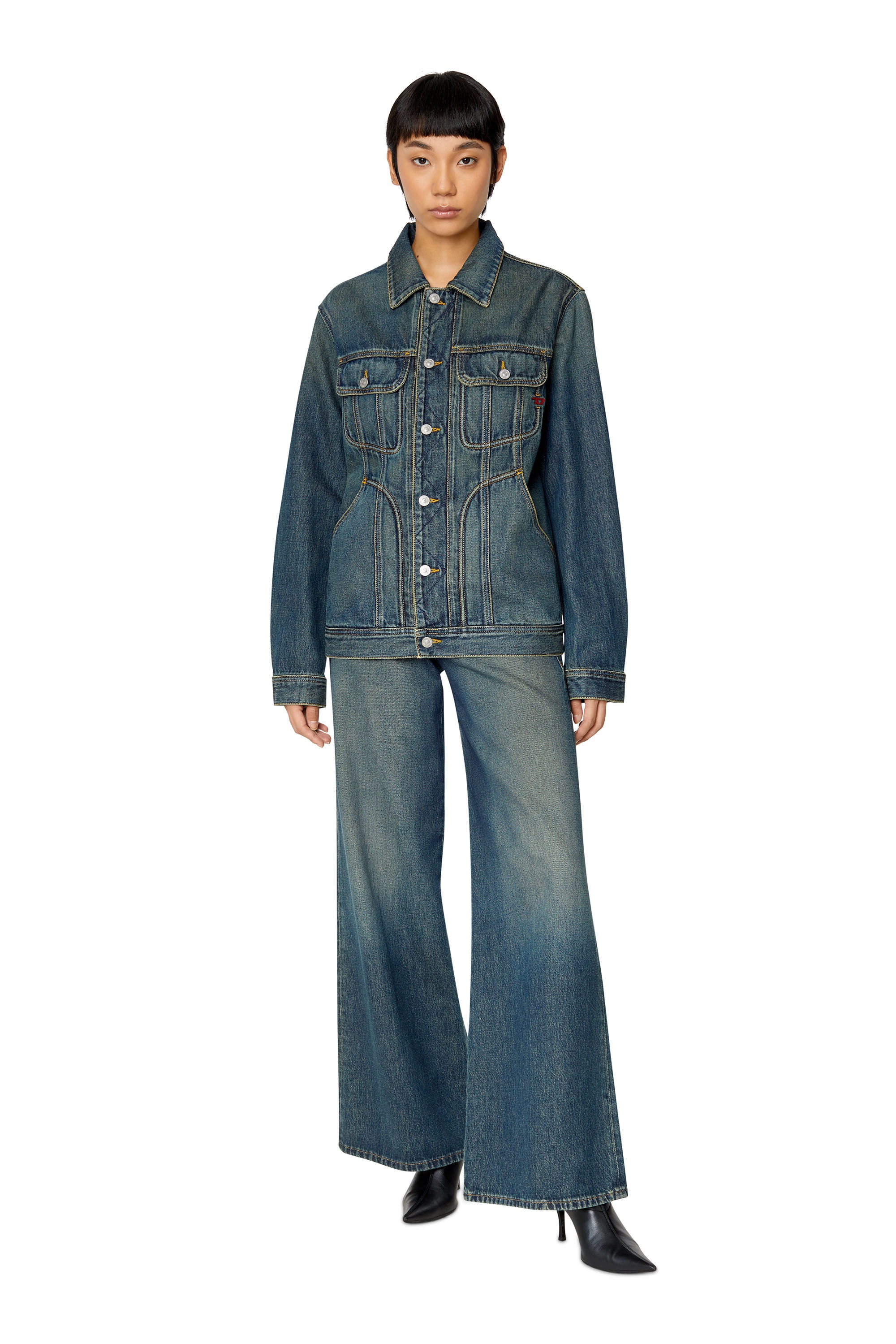 D-RILEY TRUCKER JACKET - 6