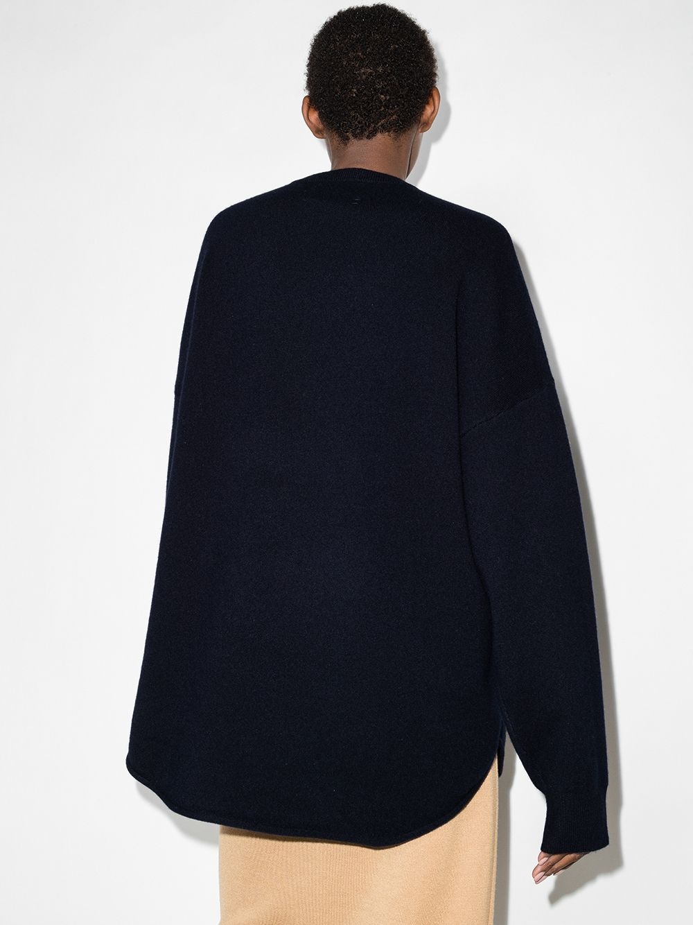 crew-neck cashmere jumper - 3
