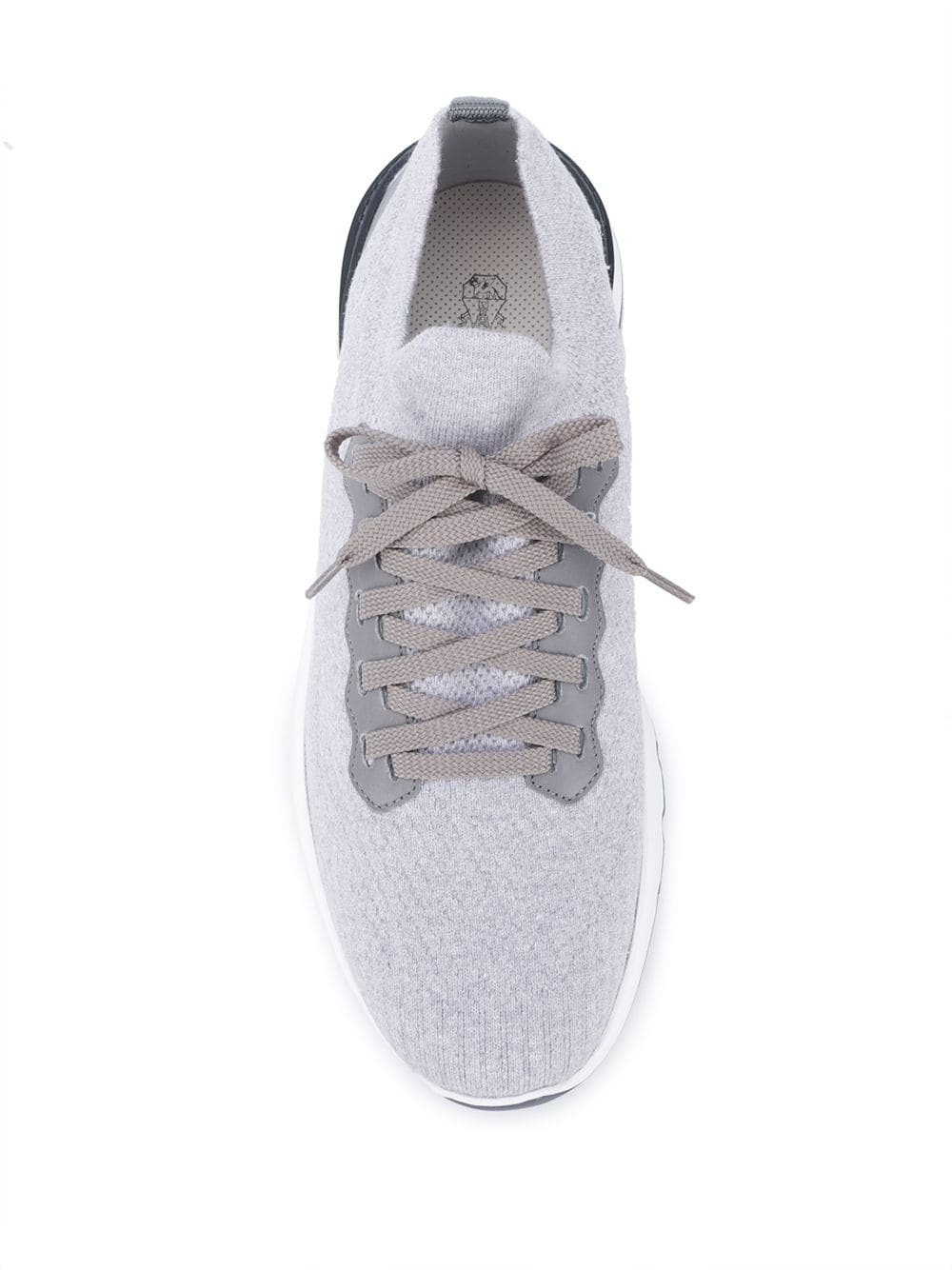 knitted low-top sneakers - 4