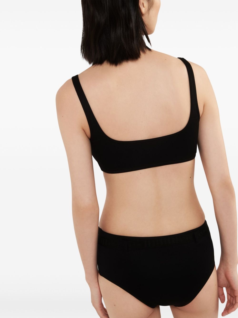 triangle-logo belted bikini bottoms - 2