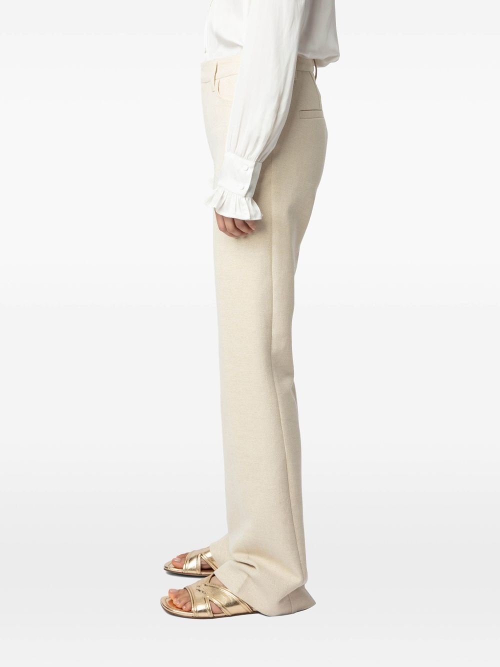 straight-leg trousers - 5