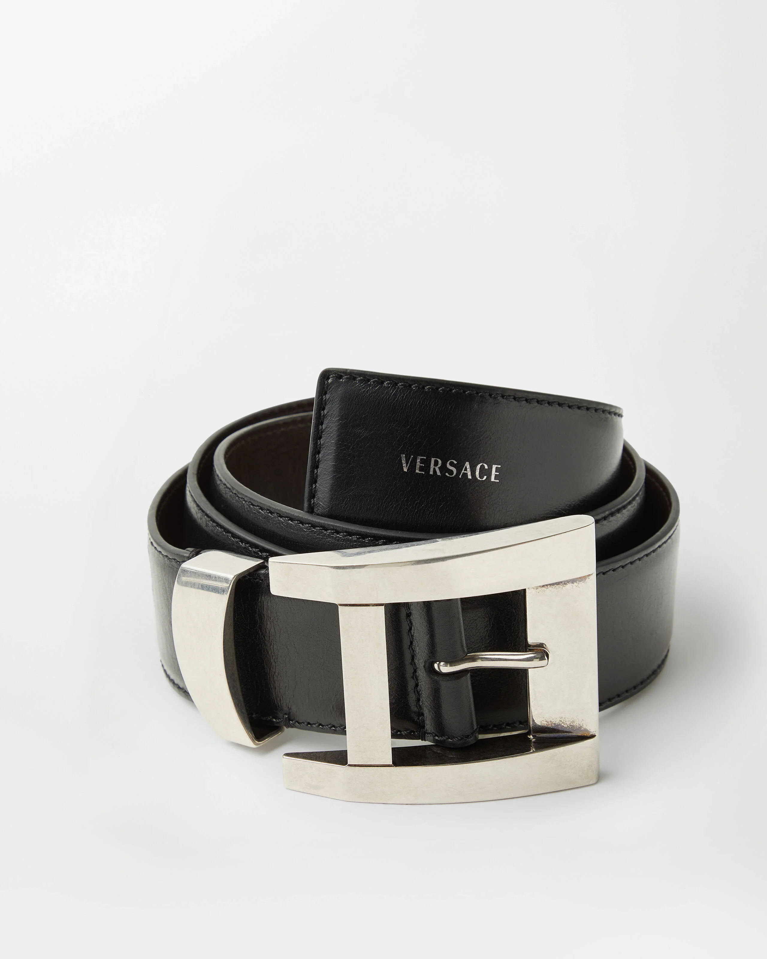Leather Belt 4 cm - 1