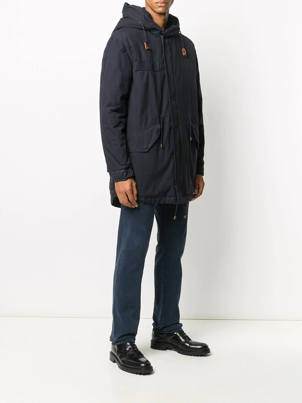 long-sleeve rain coat - 3