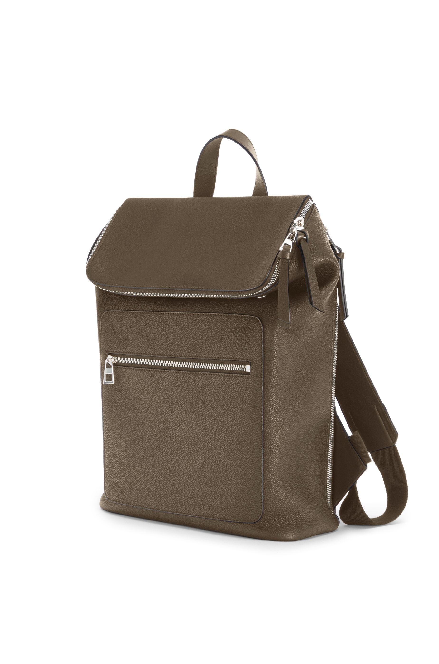Slim Goya Backpack in soft grained calfskin - 2