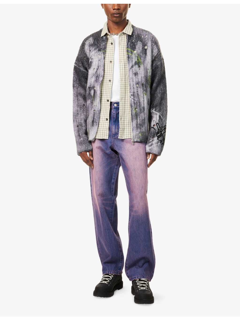 Five Pocket 100 Baggy-Fit Denim Jeans - 2