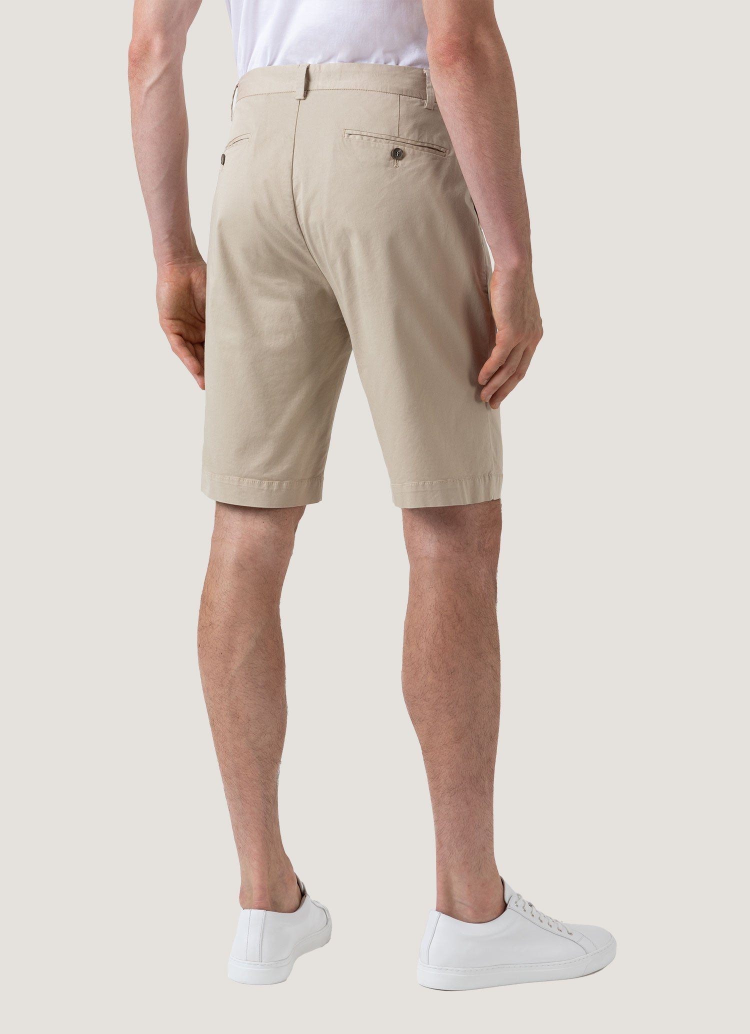 Stretch Twill Chino Shorts - 4