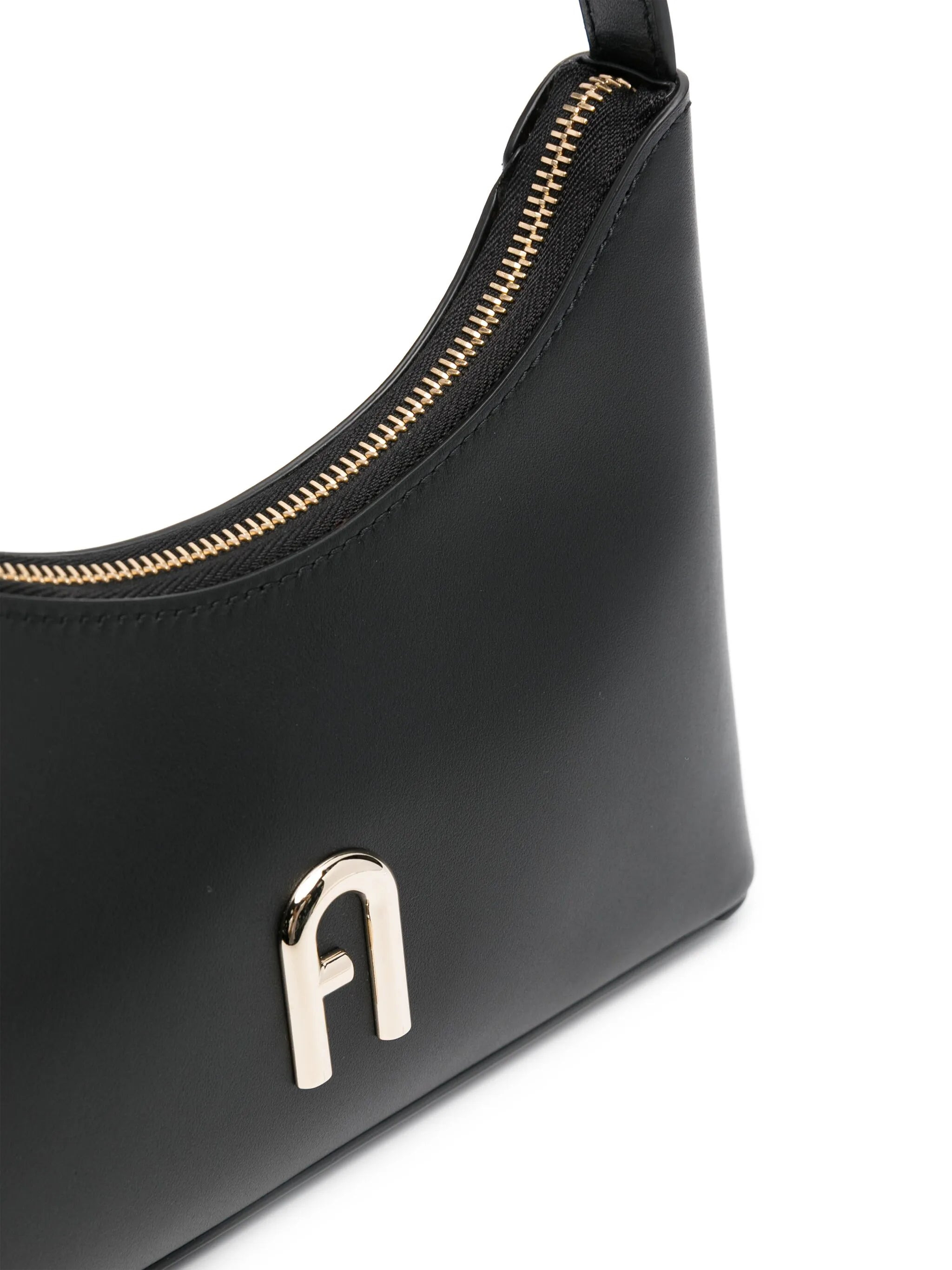 Furla Diamond Mini Leather Shoulder Bag - 5