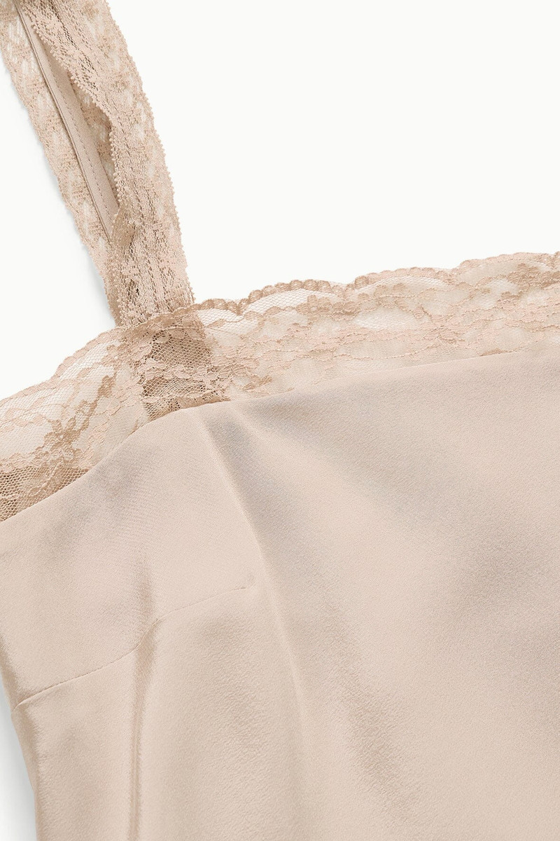 STAUD VERONICA SILK TOP DUNE 8