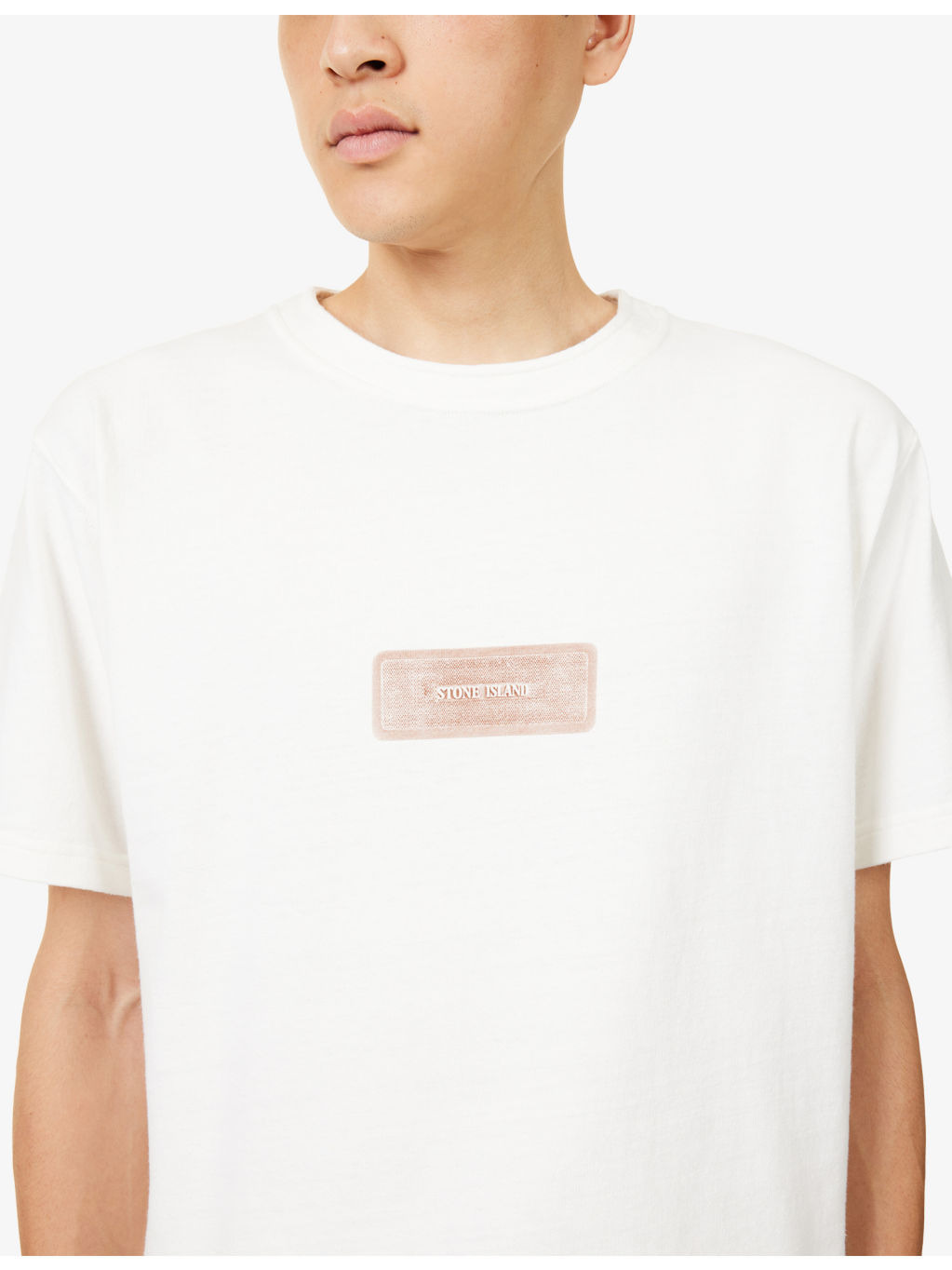 Brand-Print Crewneck Cotton-Jersey T-Shirt - 5