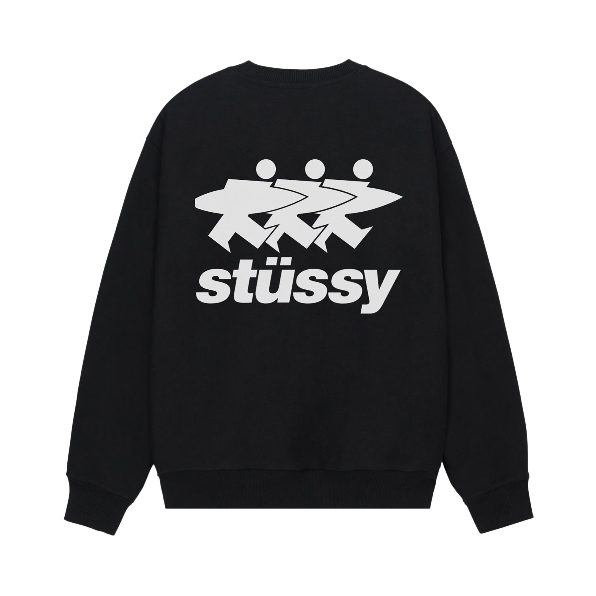 Stussy Surfwalk Crew 'Black' - 2