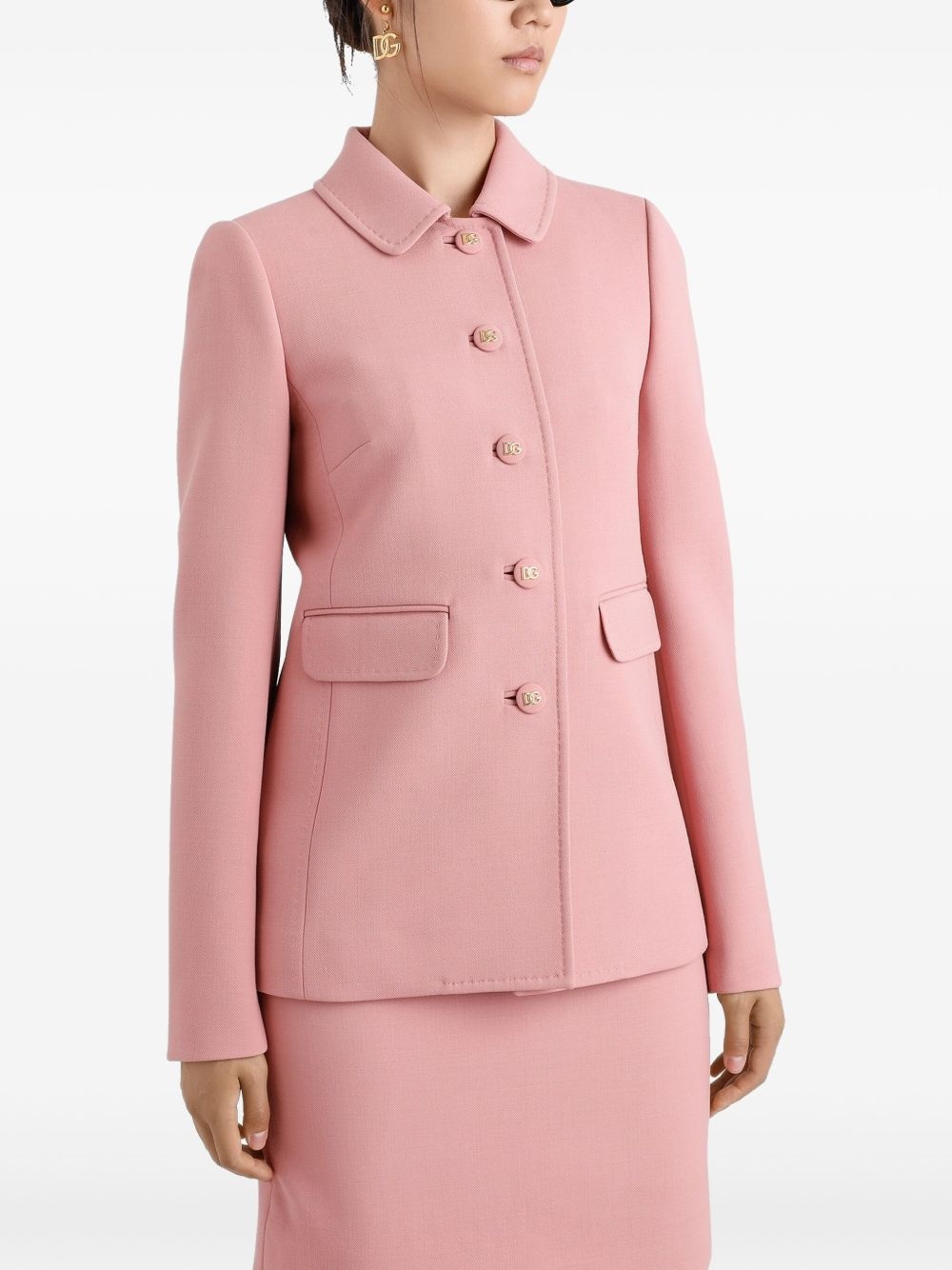 wool blazer - 4