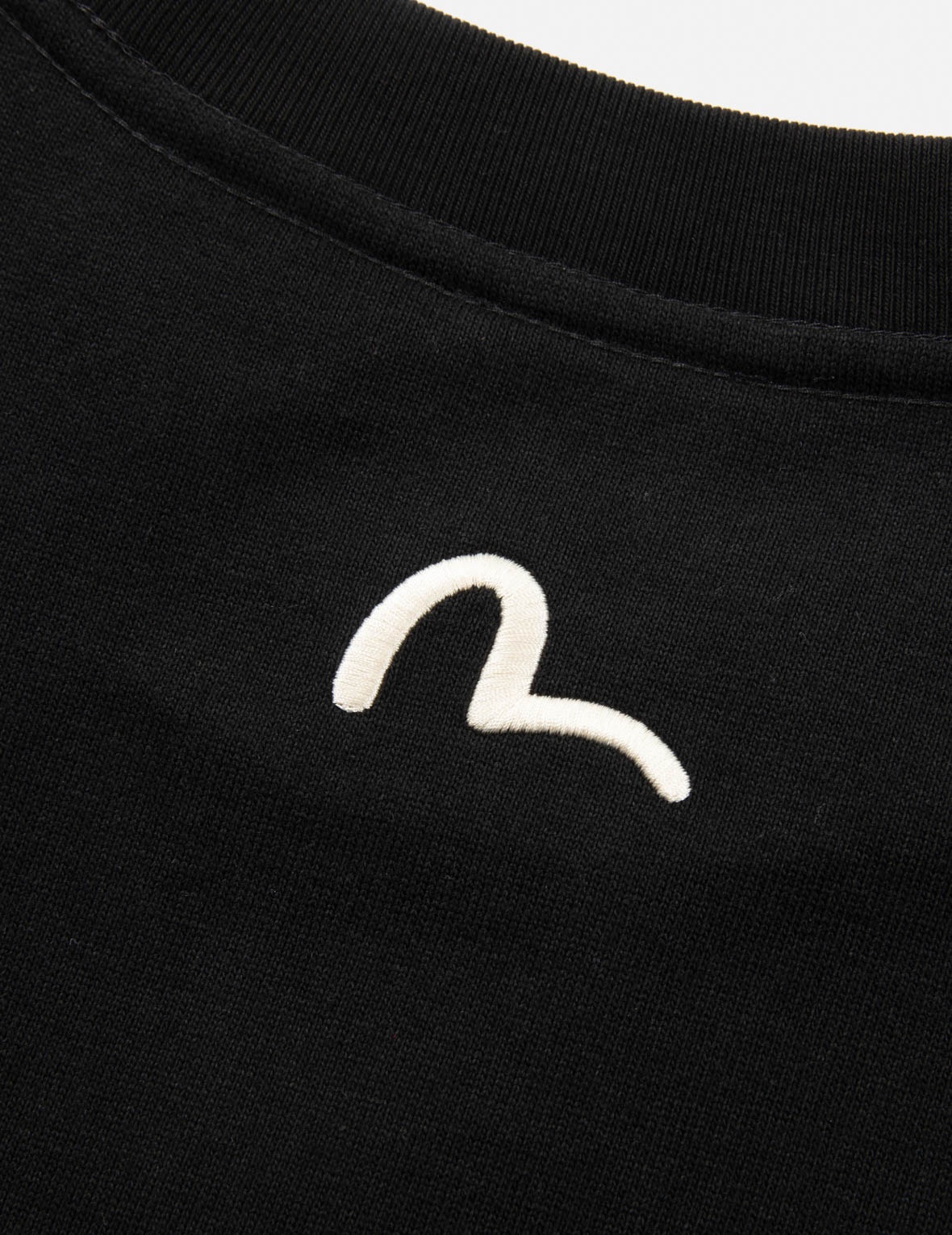 SEAGULL-PRINT DENIM POCKET RELAX FIT T-SHIRT - 13