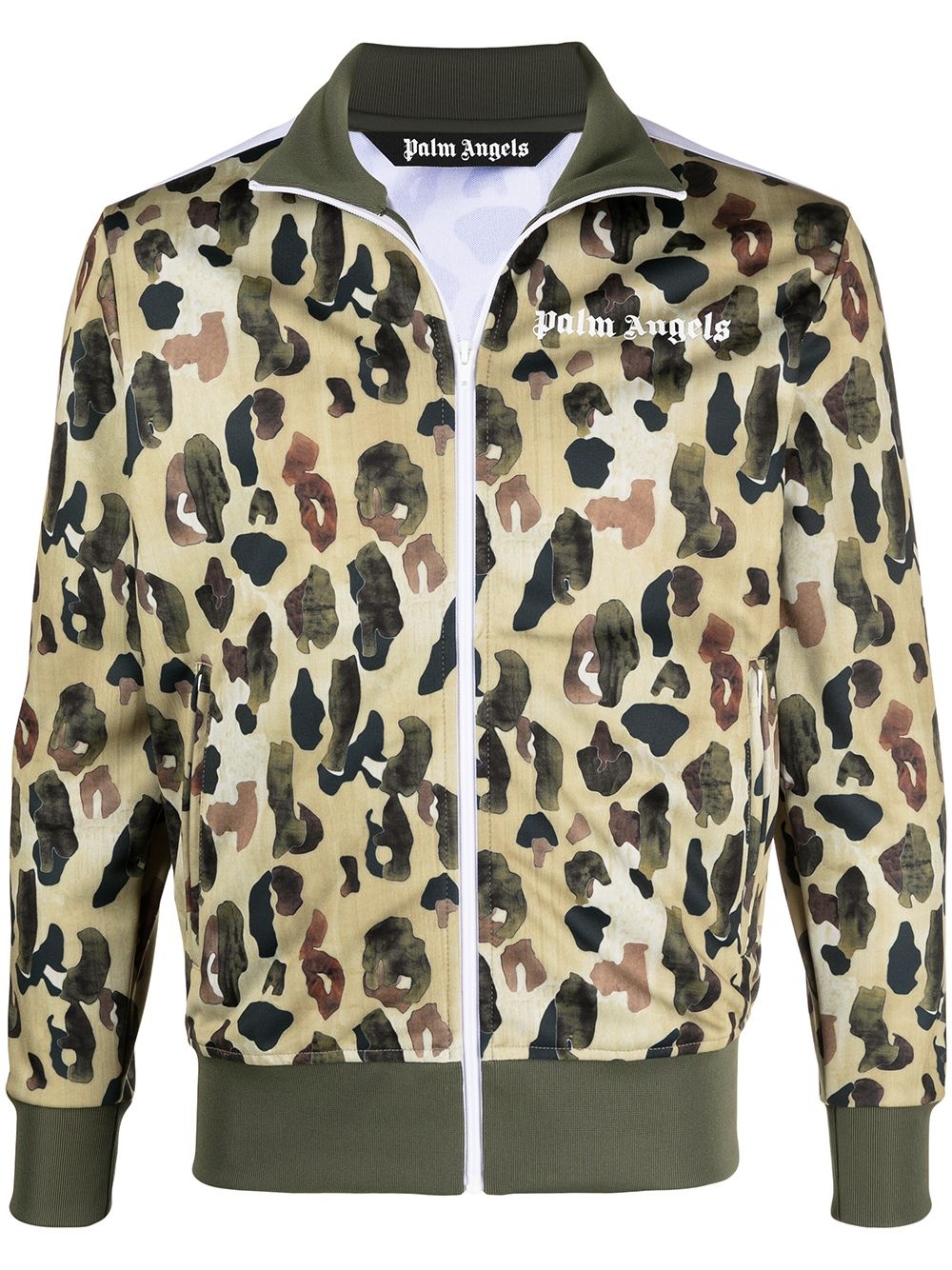 camouflage-print track jacket - 1