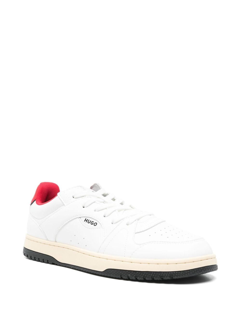 logo-patch sneakers - 2