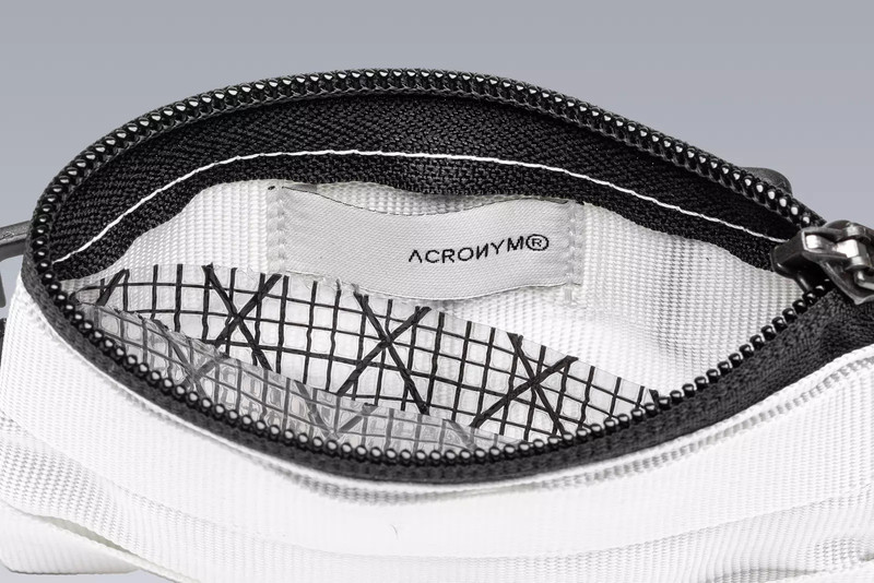 ACRONYM 3A-MP3TS-WHT Modular Tec Sys Peripheral Pocket Black Reverse Coil Zip outlook