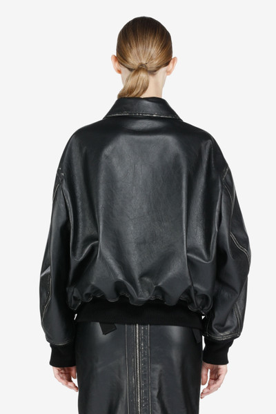 N°21 LEATHER BOMBER JACKET outlook