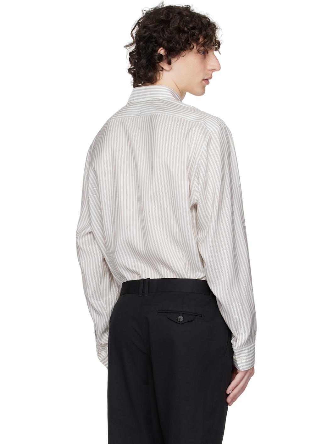 White & Gray Feme Shirt - 3