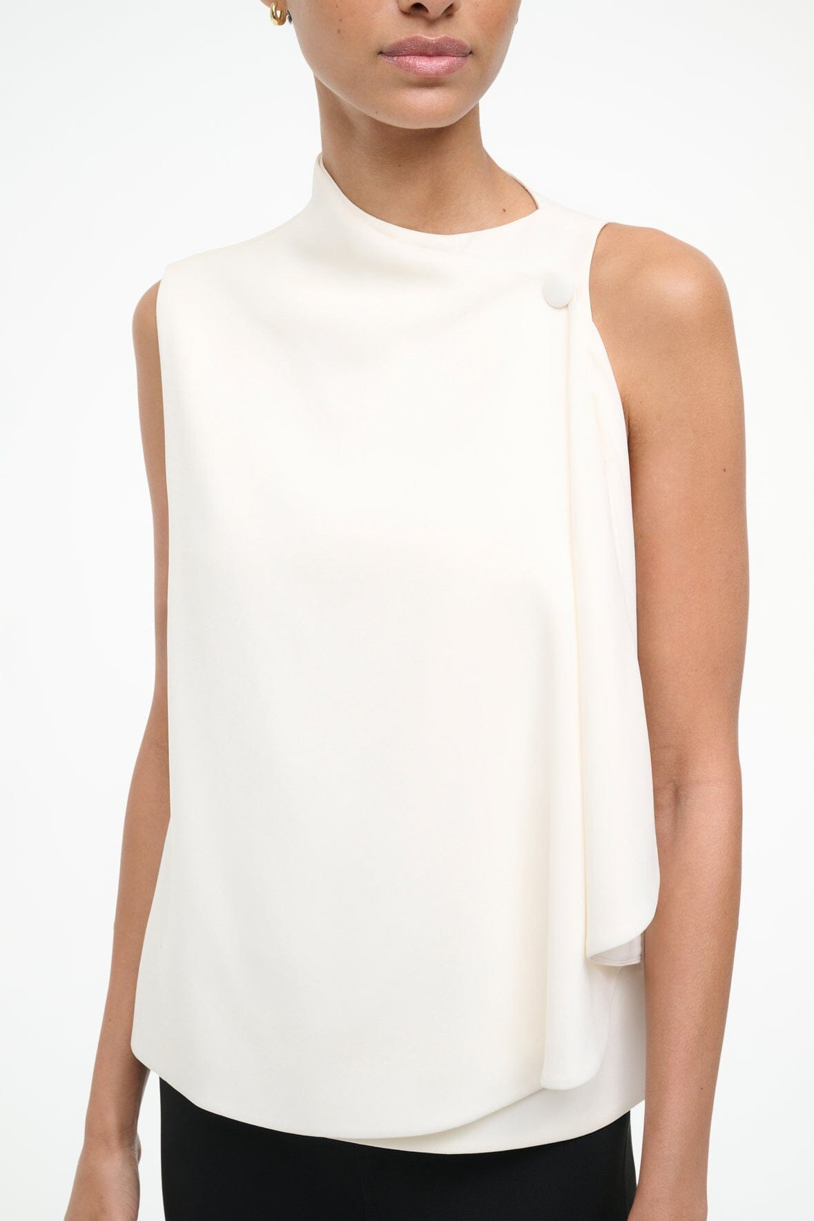 STAUD SIERRA TOP IVORY - 3