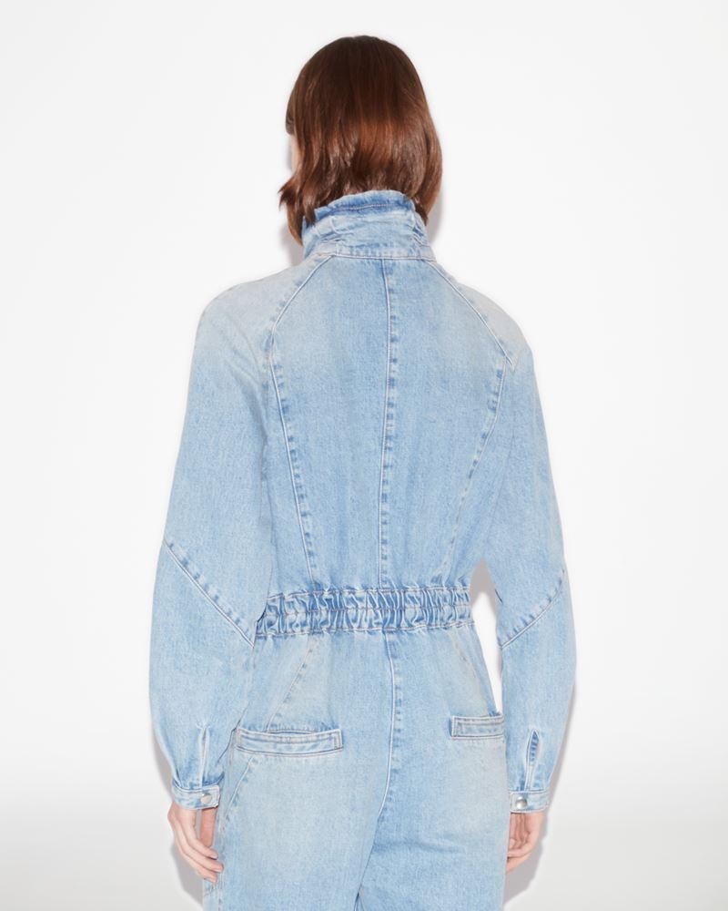 KIMEA DENIM OVERALLS - 9