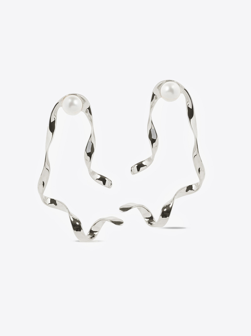 Dries Van Noten WAVE STUD EARRINGS outlook