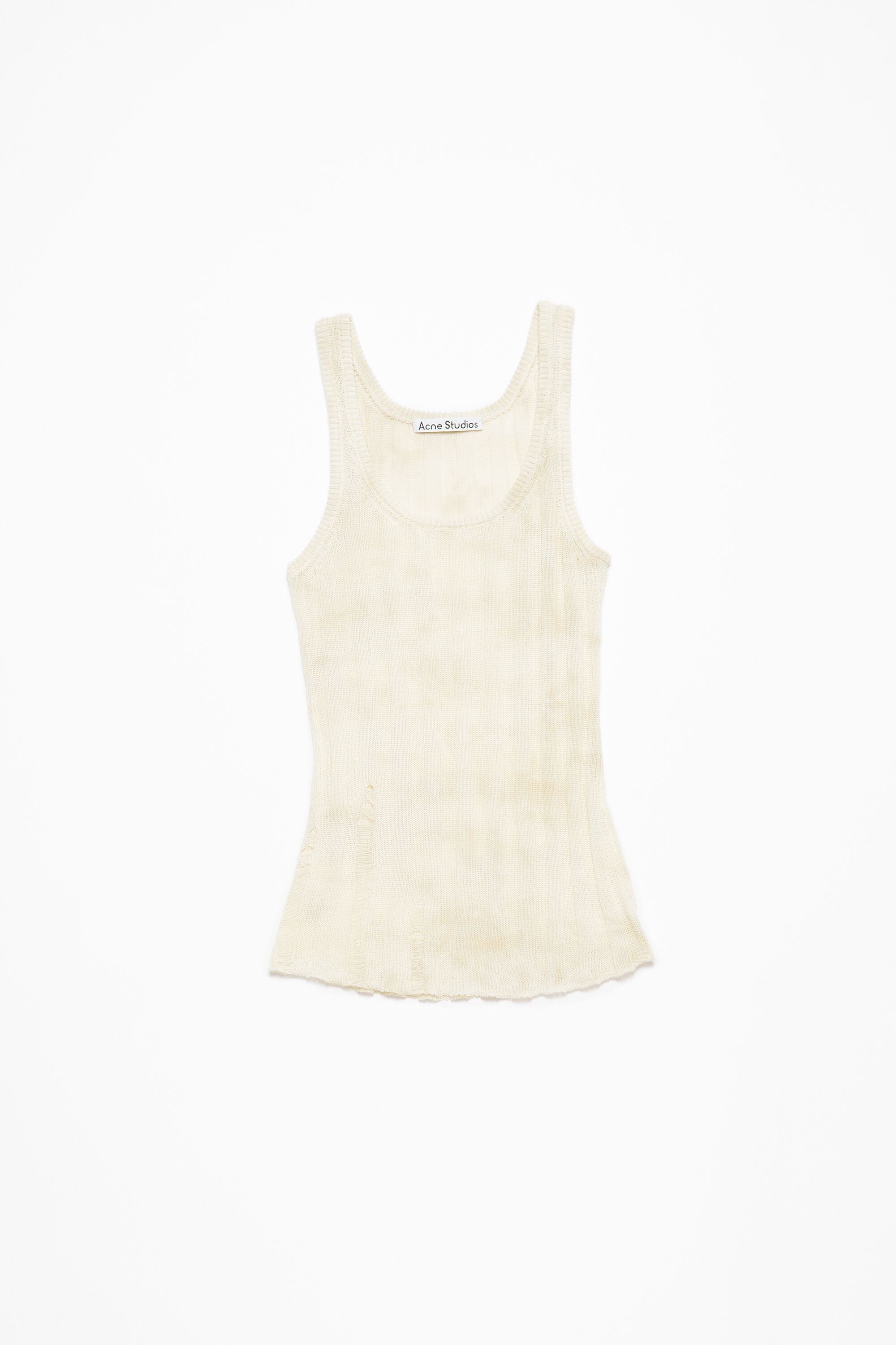 Acne Studios｜SLEEVELESS (AC0728 228) Acne Studios - Tank top - Fitted unisex fit - Faded Grey