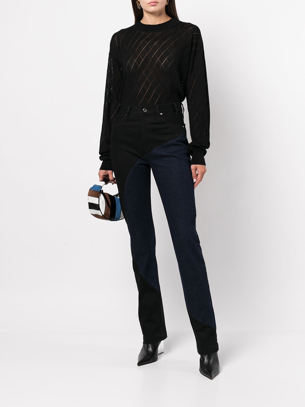 Arwen contrast denim jean - 2