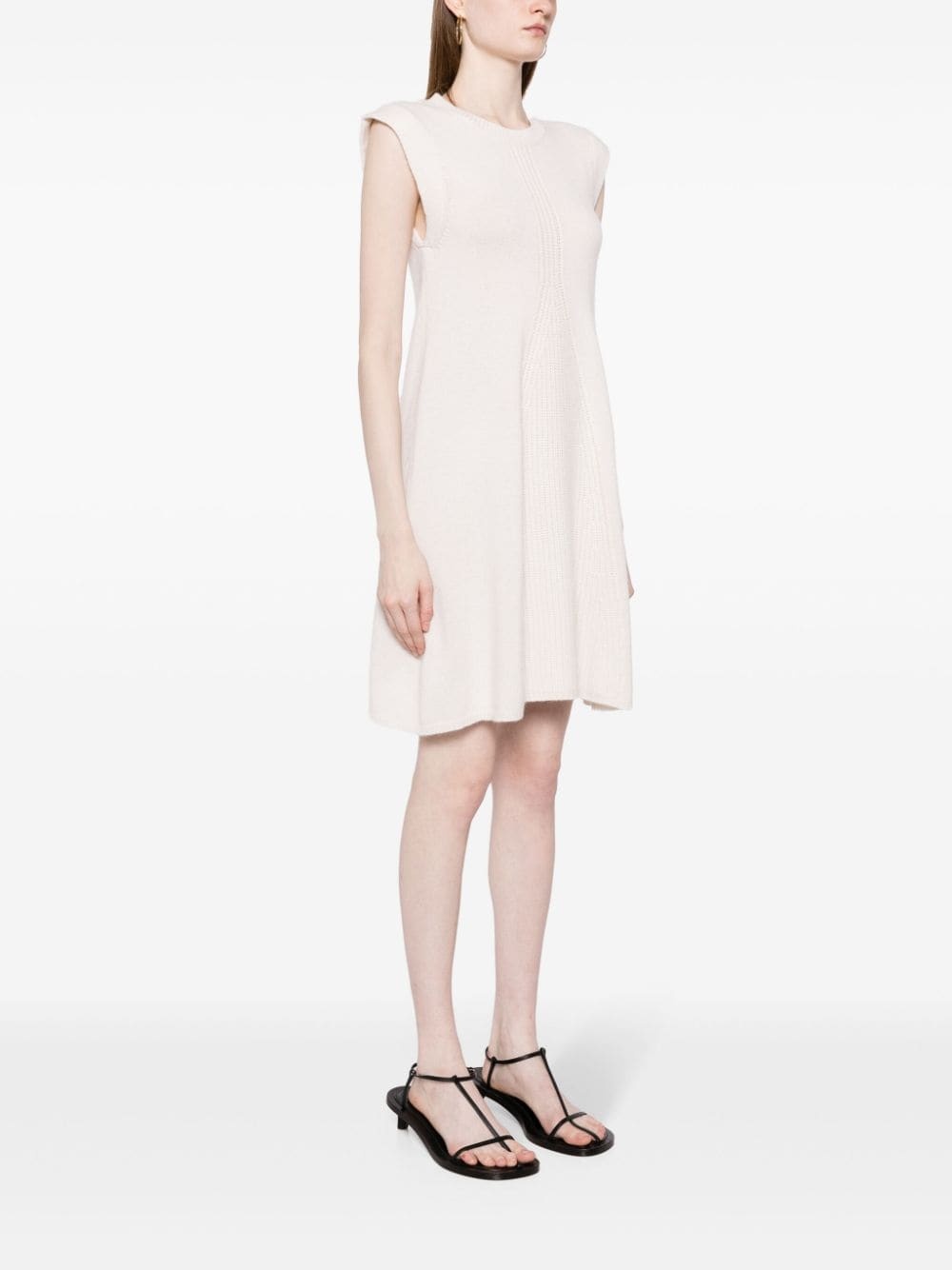 Naomi knitted cashmere minidress - 3