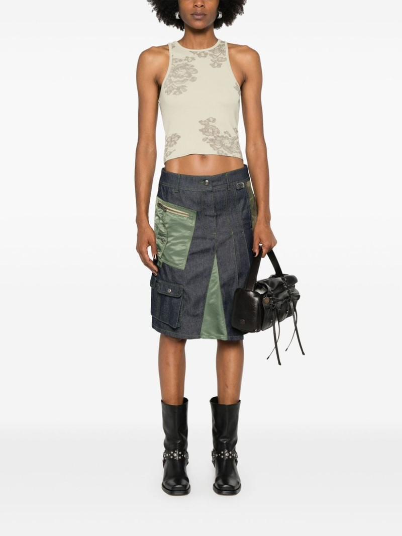Andersson Bell Marta pleated cargo skirt outlook