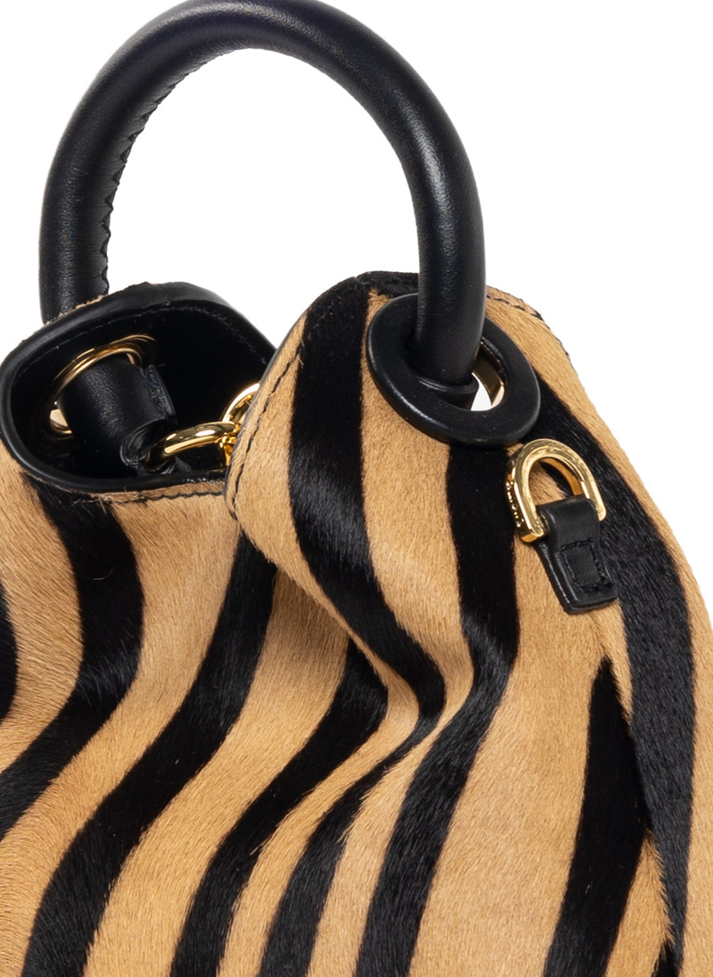 Madeleine Calf Leather Zebra 4