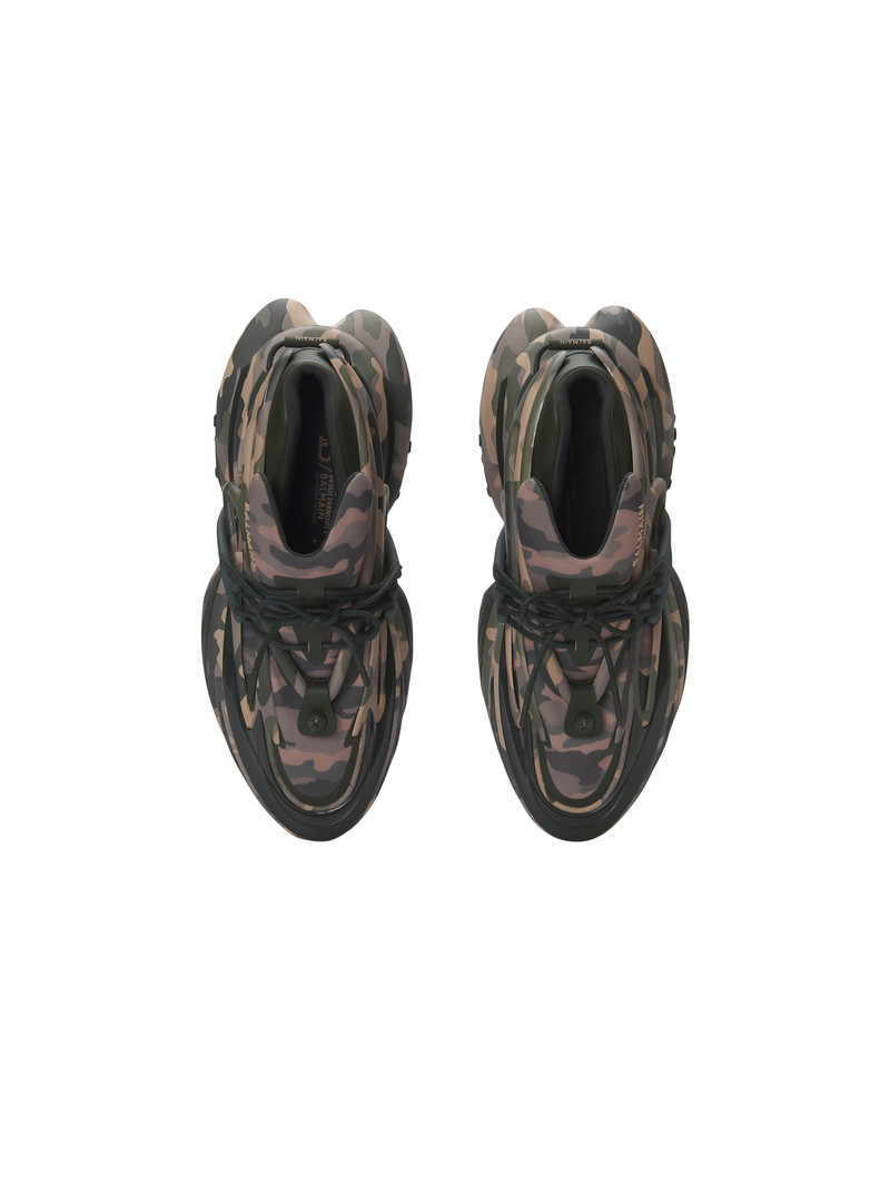 Unicorn Low camouflage-print trainers 3