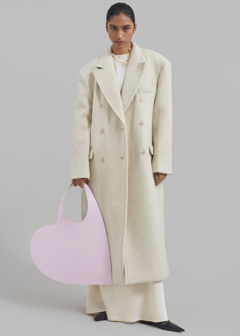 Jordan Wool Coat - Ivory 12