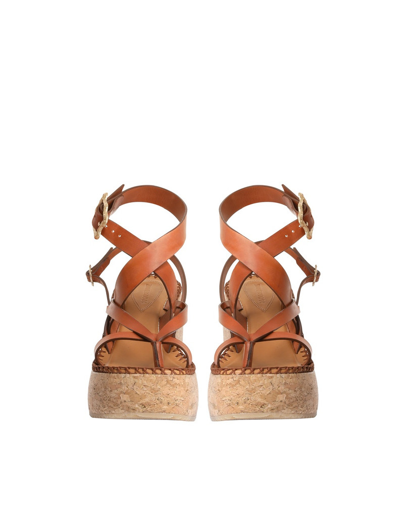 MULTI-STRAP SANDAL WEDGE 5