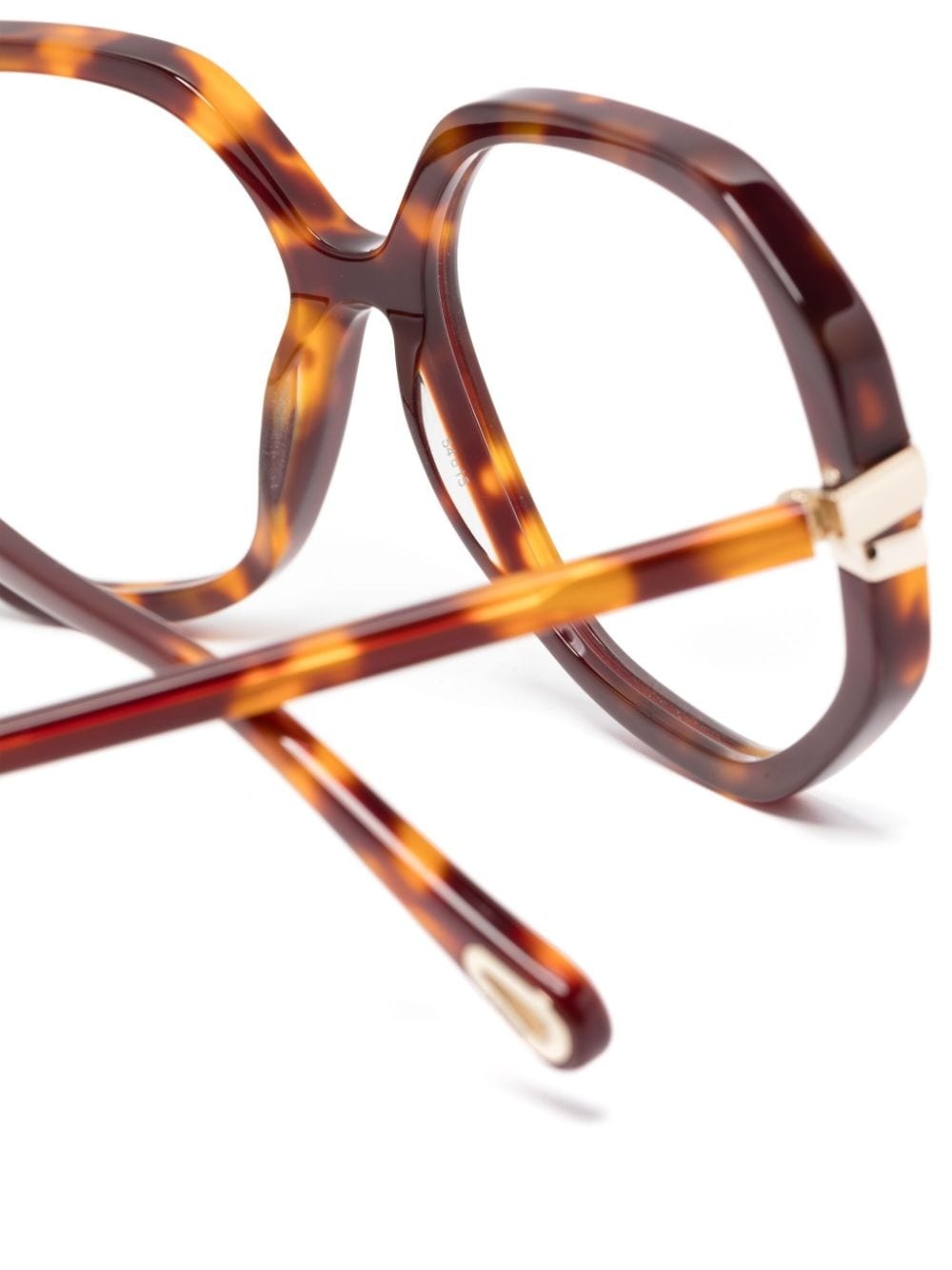 geometric-frame glasses - 3