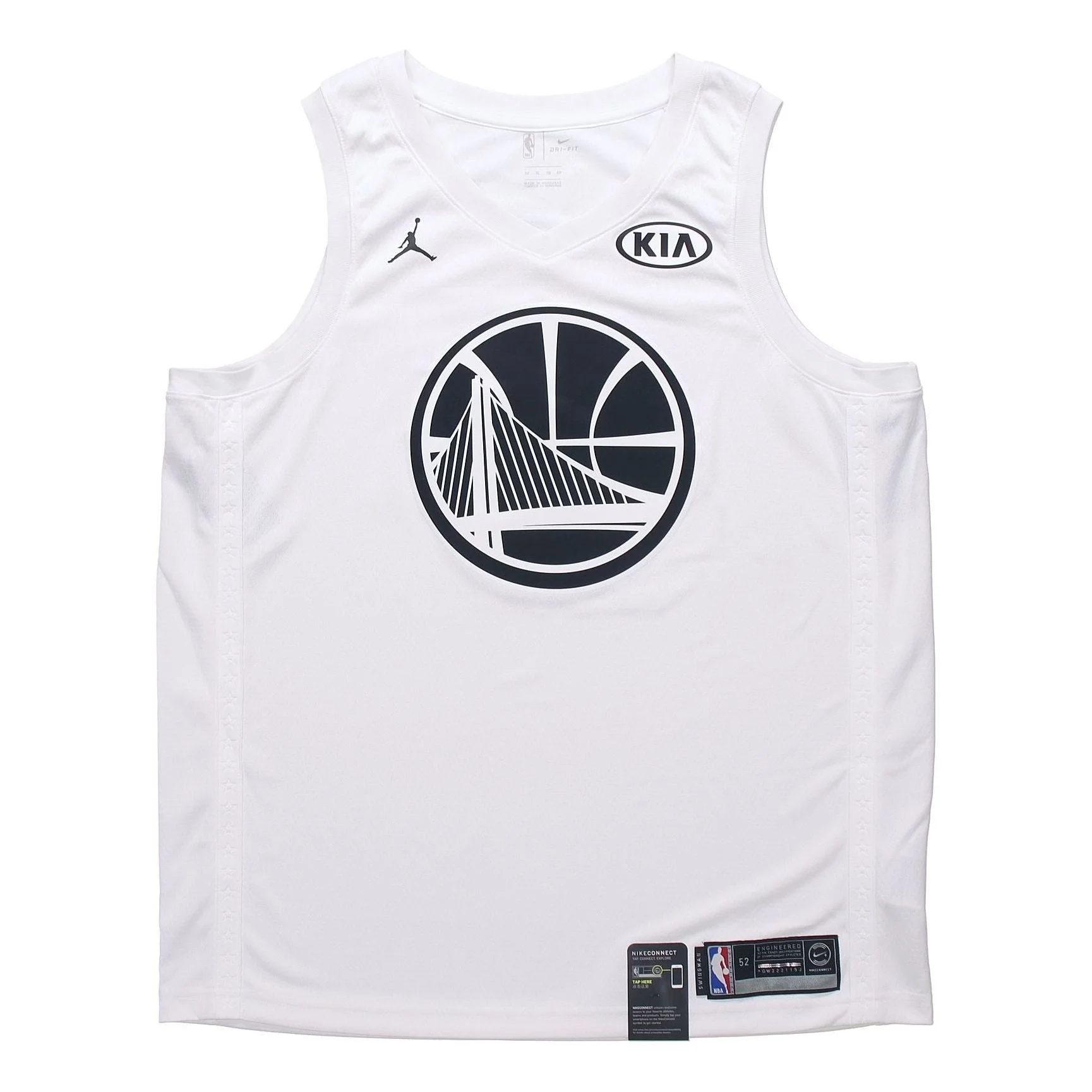 Air Jordan Steven Curry All-Star Edition Swingman Jersey White 928874-101 - 1