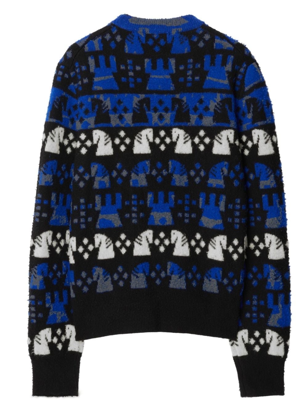 Chess intarsia wool-blend jumper - 6