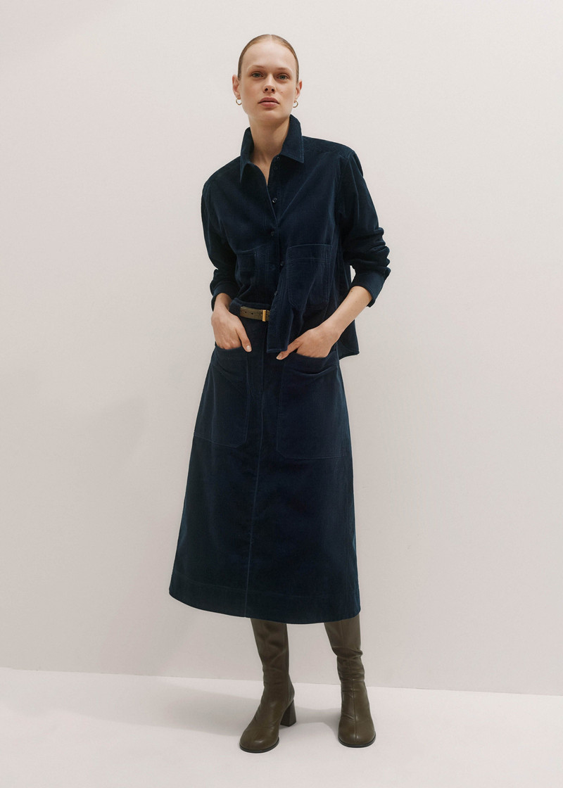 A-Line Midi Skirt 1
