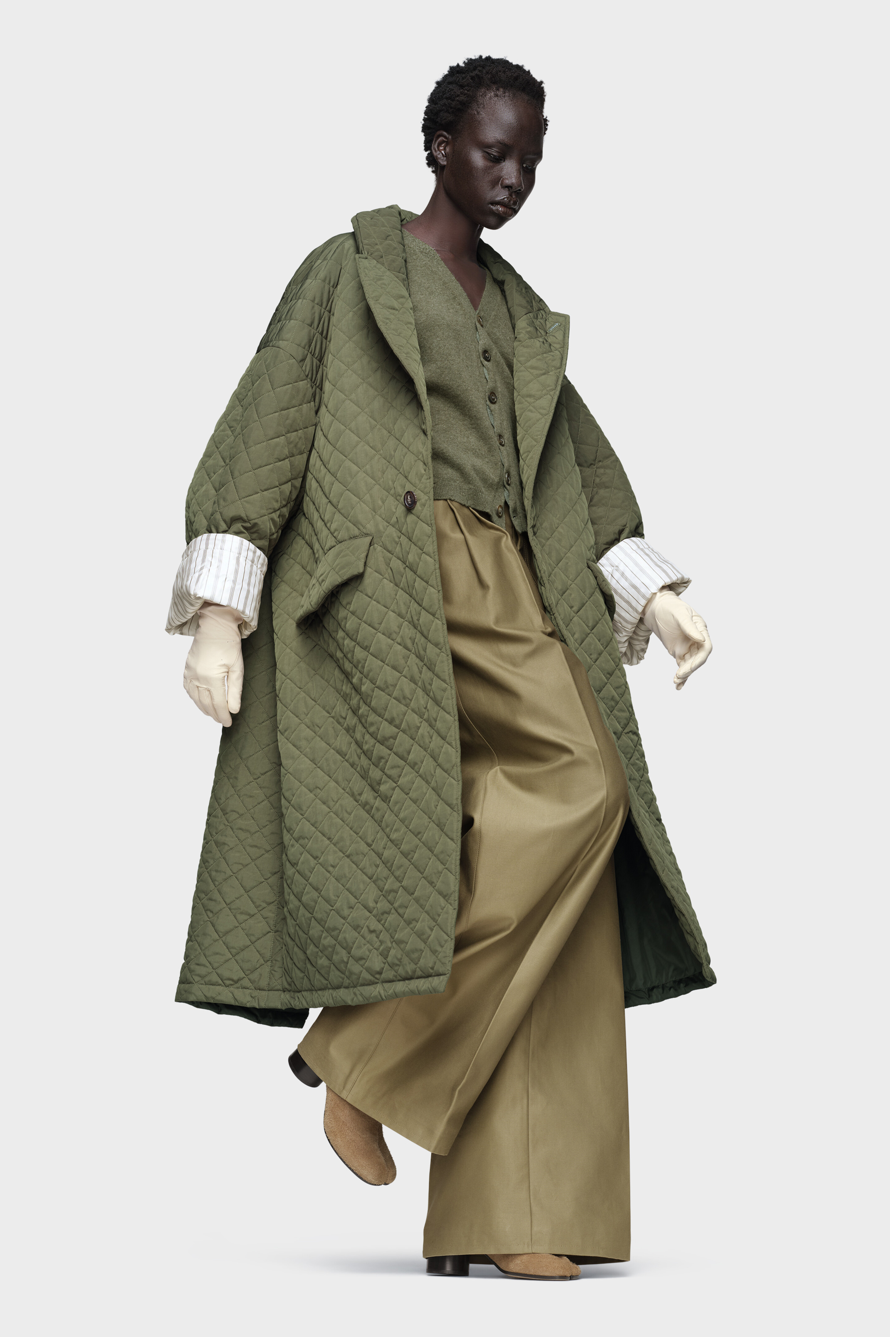 Quilted coat - 2