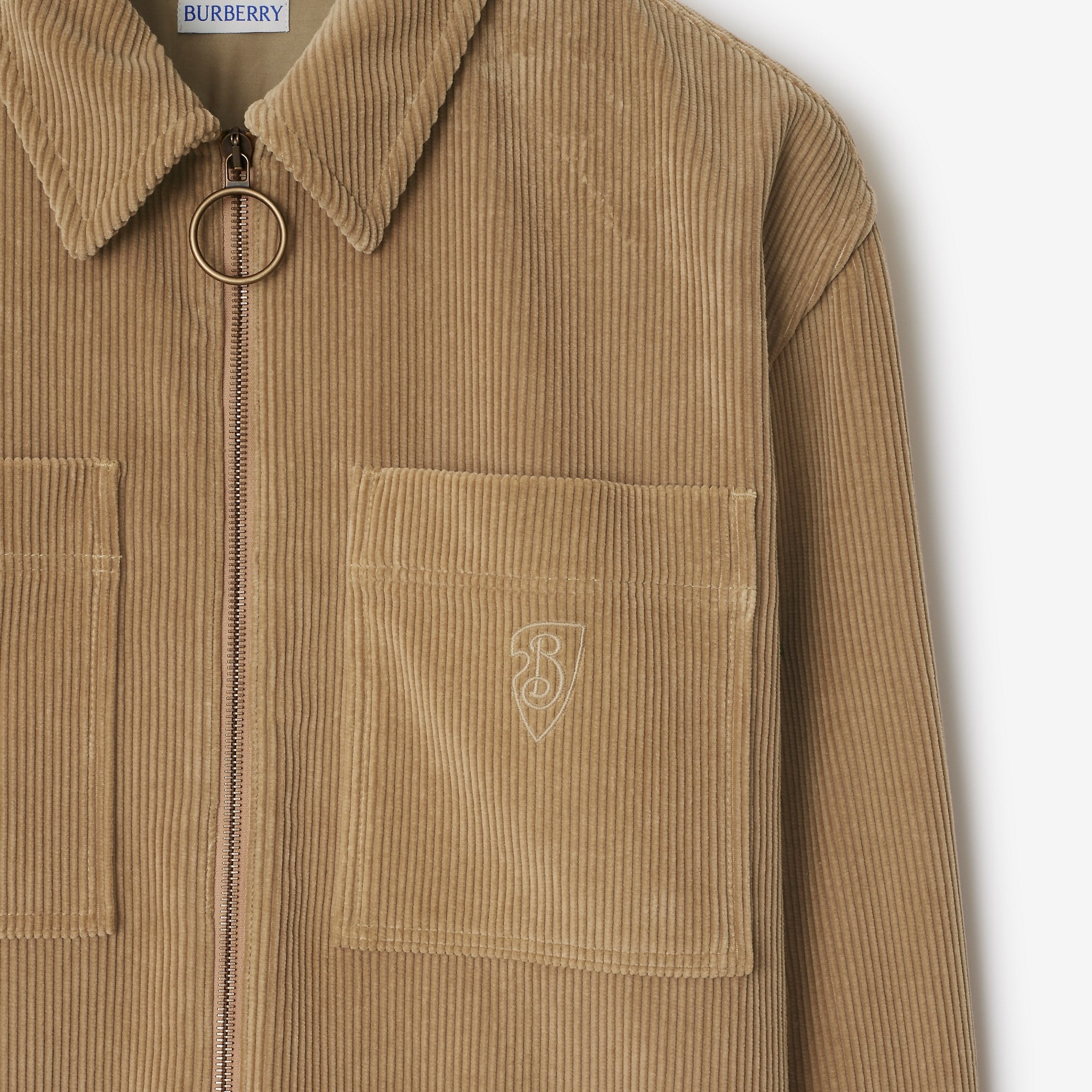 Relaxed Fit Corduroy Shirt - 5